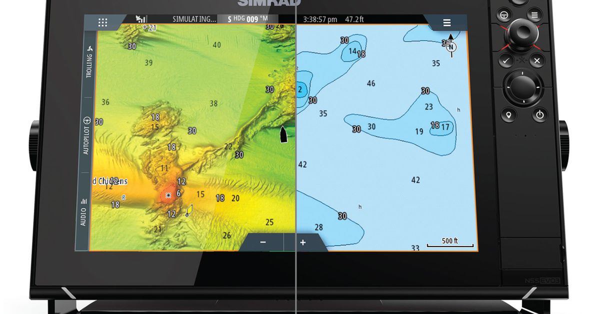 C-MAP High Resolution Bathymetry Fishing Charts - Power & Motoryacht